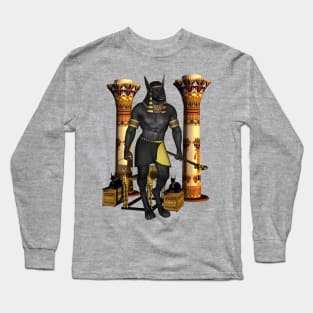 Anubis the egyptian god Long Sleeve T-Shirt